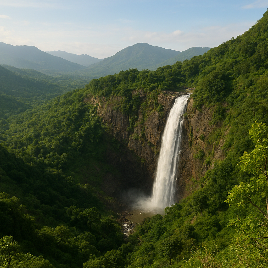 Meghamalai Falls