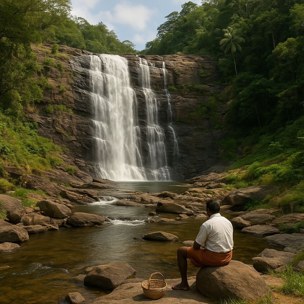 Agaya Gangai Falls